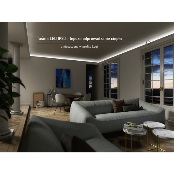 Tira LED 12V SMD 2835, 5 metros, 300 LED luz cálida 3000K, 4,8 W/m, IP20