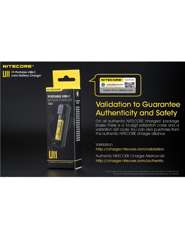 Chargeur intelligent UI1 pour batteries Li-ion 800 mA, compact, simple port USB