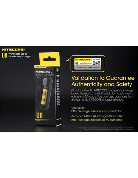 Chargeur intelligent UI1 pour batteries Li-ion 800 mA, compact, simple port USB