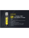 Cargador Inteligente UI1 para Baterías Li-ion 800mA USB Individual Compacto