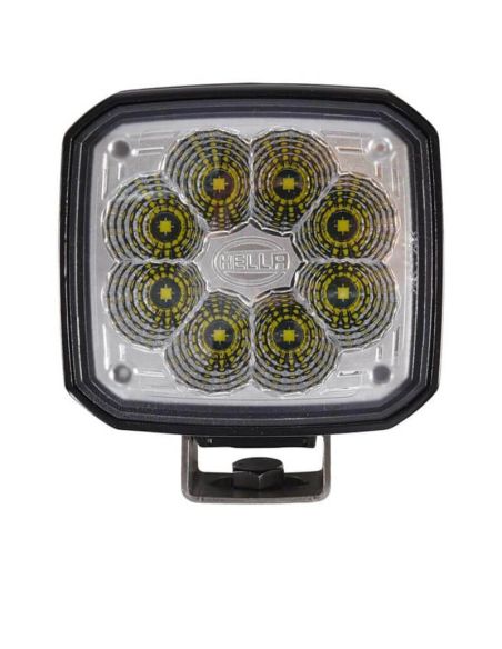 Puissant phare LED carré longue portée 50 W 4 400 lm Optique longue portée 12 V/24 V Ultra Beam GEN II Deutsch 1GA 995 606-011