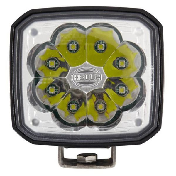 Faro cuadrado largo alcance LED potente 50W 4.400Lm Óptica Largo Alcance 12V/24V Ultra Beam GEN II Deutsch 1GA 995 606-021