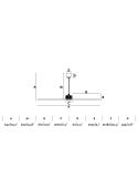 Dimensiones Ventilador de Techo JUST FAN M Negro y Nogal | Motor DC | 6 Velocidades | Función Inversa 33395