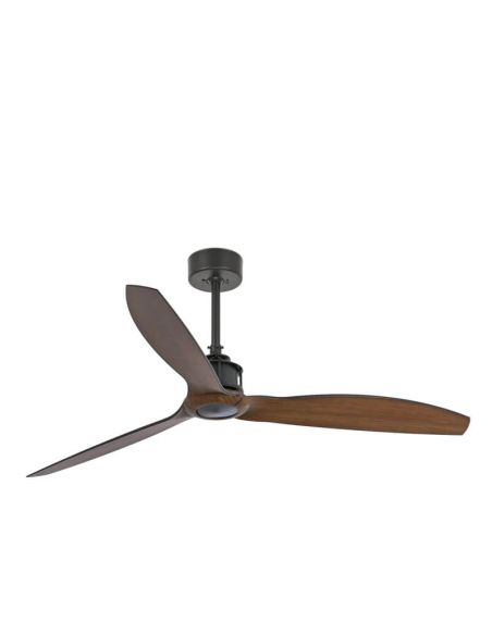 Ventoinha de teto JUST FAN M, preto e nogueira | Motor DC | 6 velocidades | Função reversa 33395
