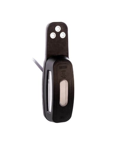 Piloto LED de galibo con soporte extendido recto de 3 funciones con luz de galibo lateral, delantera y trasera SM1 A R1 12V 24V