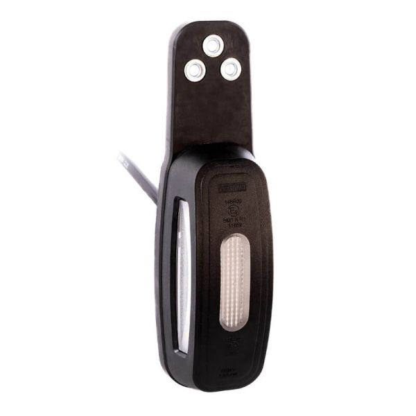 Piloto LED de galibo con soporte extendido recto de 3 funciones con luz de galibo lateral, delantera y trasera SM1 A R1 12V 24V