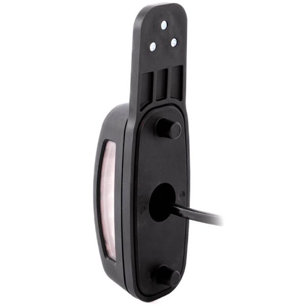 Piloto LED de galibo con soporte extendido recto de 3 funciones con luz de galibo lateral, delantera y trasera SM1 A R1 12V 24V