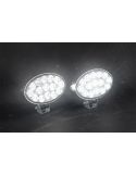 Faro LED ovalado de trabajo potente FT-366 LED 6.200Lm 53W Óptica de Trabajo Cable o Conector Deutsch