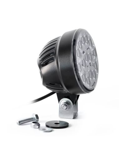 Potente luz de trabalho LED oval FT-366 LED 6.200Lm 53W Óptica de trabalho Cabo ou conector Deutsch