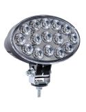Faro de Trabajo Ovalado FT‑367 LED | 6100 Lm | Haz Focalizado 10° | 12/24 V | IP69 | Cable o Conector Deutsch