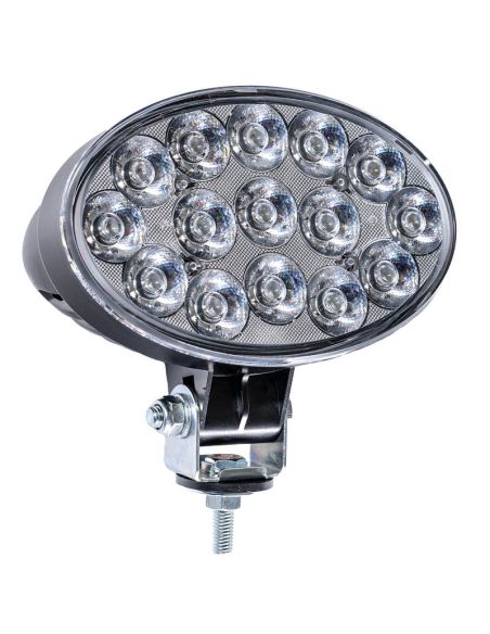 Luz de trabalho oval LED FT-367 | 6100 Lm | Feixe de luz de 10° | 12/24 V | IP69 | Cabo ou conector Deutsch