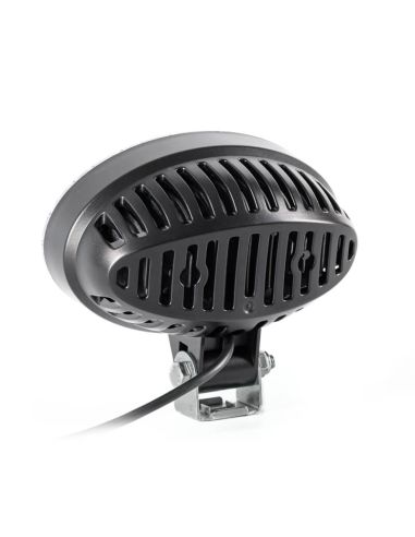 FT‑367 Luz de trabalho traseira oval LED | 6100 Lm | Feixe de luz de 10° | 12/24 V | IP69 | Cabo ou conector alemão