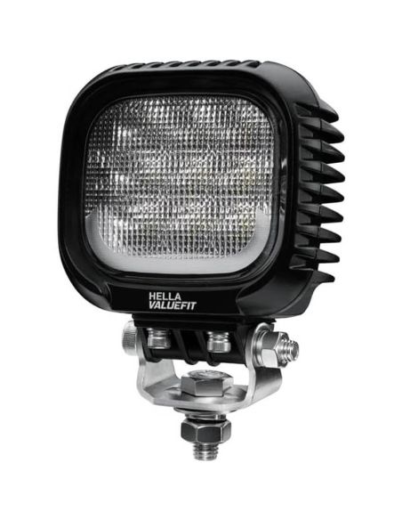 Faro de trabajo LED cuadrado con luz de posición Ambar y Blanca Hella S3000 2.0 - 3000Lm R148 1GA 357 109-031