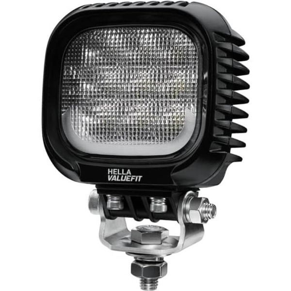 Faro de trabajo LED cuadrado con luz de posición Ambar y Blanca Hella S3000 2.0 - 3000Lm R148 1GA 357 109-031