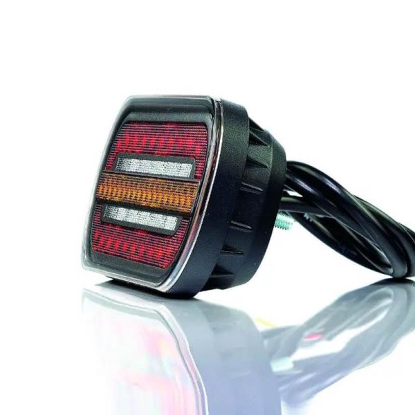 Feu arrière de remorque à LED Fristom FT320 avec clignotant progressif | LeonLeds