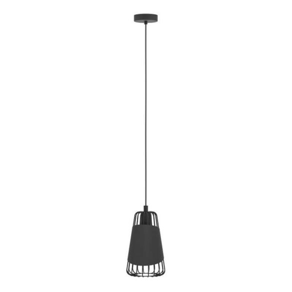 Lámpara de techo moderna negra Austell 16,5Cm 1XE27