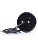 Trasera Piloto Trasero Redondo LED Black 3 Funciones 12/24V 12Leds F RD AR Posición, Niebla, Marcha Atrás - Ø 14Cm W154/12