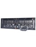 Soporte Universal con luz de advertencia ambar y Luz de Matricula Homologada W253 12V 24V - R10 L XA1