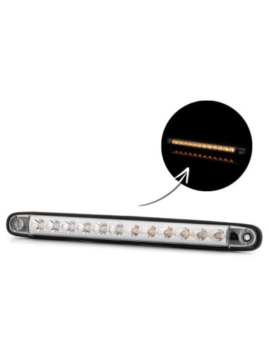 Indicador traseiro LED estático LKD 2249/ST | 12/24 V | IP68 | Resistente 2A R10