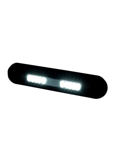 Luz de Trabajo LED perimetral LRD 3042/BL 1000lm | Carcasa Negra | 12/24V | IP68 | 6500K | Horpol