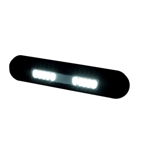 Luz de Trabajo LED perimetral LRD 3042/BL 1000lm | Carcasa Negra | 12/24V | IP68 | 6500K | Horpol