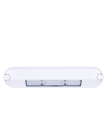 Projecteur de travail LED périmétrique LRD 3042/WH | Boîtier blanc | 1000 lm | 12/24 V | Projecteur de travail IP68