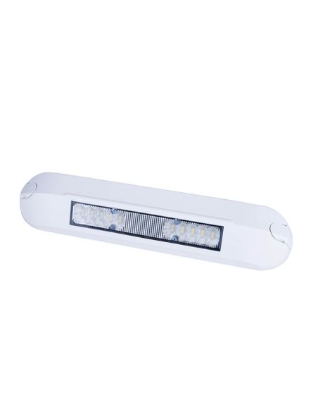Luz de Trabajo LED Perimetral LRD 3042/WH | Carcasa Blanca | 1000 lm | 12/24 V | IP68 Óptica trabajo