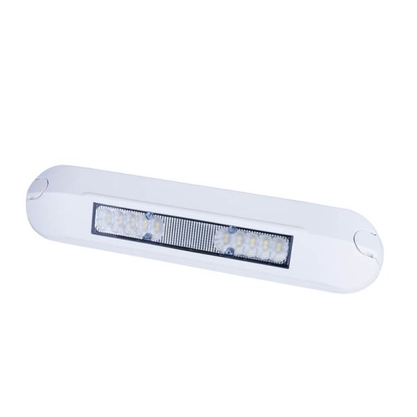 Luz de Trabajo LED Perimetral LRD 3042/WH | Carcasa Blanca | 1000 lm | 12/24 V | IP68 Óptica trabajo