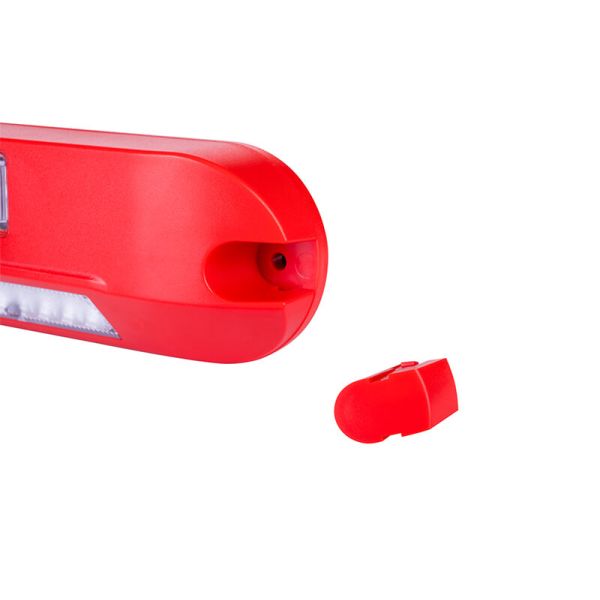 Feu de travail LED périmétrique rouge LRD 3042/R à vis | 12/24 V | IP68 | Caravanes, pompiers et ambulances