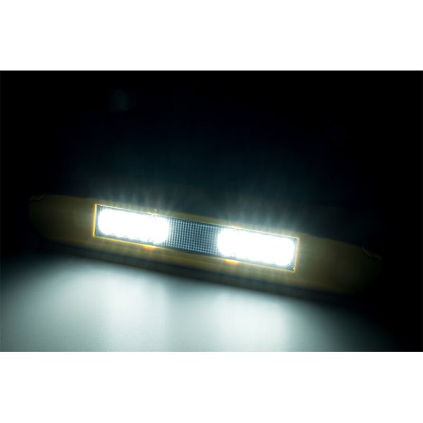 Barra de Luz de Trabajo LED Perimetral LRD 3042/Y Amarilla | 12/24V | IP68 | 1000 lm | Carcasa Color Amarillo