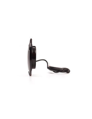 Lateral Piloto LED trasero redondo empotrable  W131 Y Black/Yellow 12V 24V Posición, Freno e Intermitente R10, R1Y, S1Y 2aY