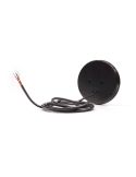 Trasera Piloto LED trasero redondo empotrable  W131 Y Black/Yellow 12V 24V Posición, Freno e Intermitente R10, R1Y, S1Y 2aY