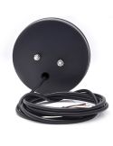 Trasera Piloto LED Black trasero redondo W131 Y Black/Yellow 12V 24V Posición, Freno e Intermitente R10, R1Y, S1Y 2aY