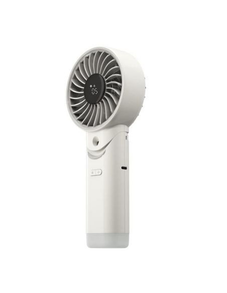 Ventilador portátil de mano izzCool 30 con pulverizador de agua