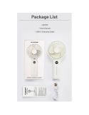 Ventilador portátil NEF03 Pro plegable con batería