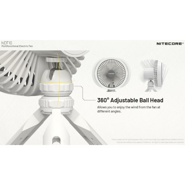 Ventilador multifuncional y portátil