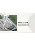 Ventoinha de mesa portátil NEF10, 10.000 mAh,