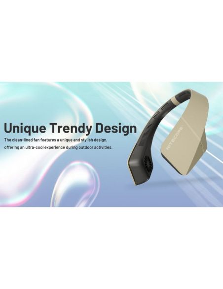 Ventilateur de cou sans pales NEF20 avec batterie de 4 000 mAh
