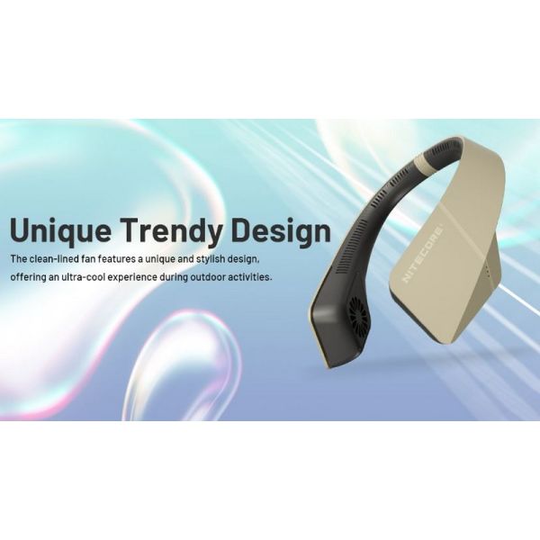 Ventilateur de cou sans pales NEF20 avec batterie de 4 000 mAh