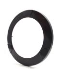 Aro Piloto LED trasero redondo negro empotrable W147 12V 24V Niebla y Marcha Atras R10 F, AR