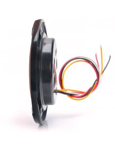Piloto LED trasero redondo negro empotrable W147 12V 24V Niebla y Marcha Atras R10 F, AR 2