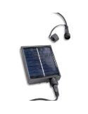 Placa Solar Guirnalda LED Solar RGB 10 Bombillas Opacas | 6,5 m | Exterior IP54 | Control Remoto | Regulable