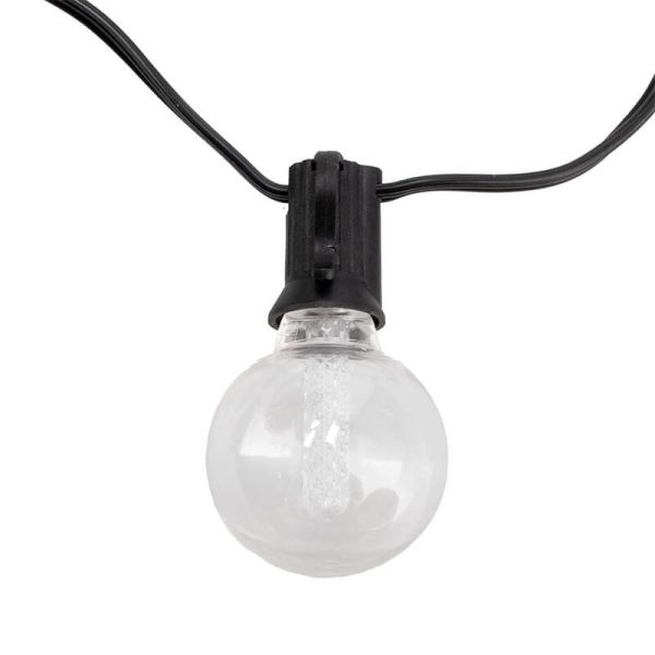 Guirnalda LED Solar RGBW 15 Bombillas Transparente | 7,5 m | Exterior IP54 | Regulable | Control Remoto