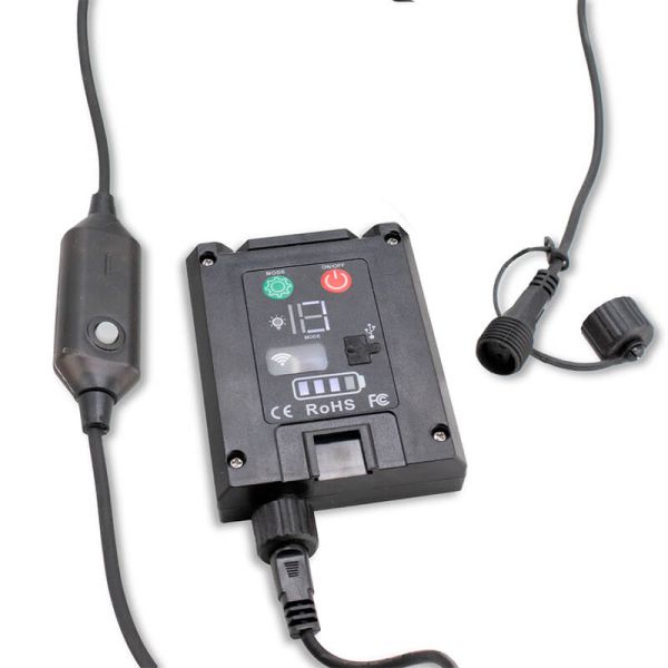 Guirnalda LED Solar RGB 10 Bombillas...