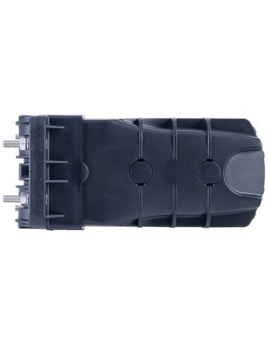 Feu arrière LED néon rectangulaire pour tube Ø 20–30 mm avec câble 3 fonctions R1 S1 2A