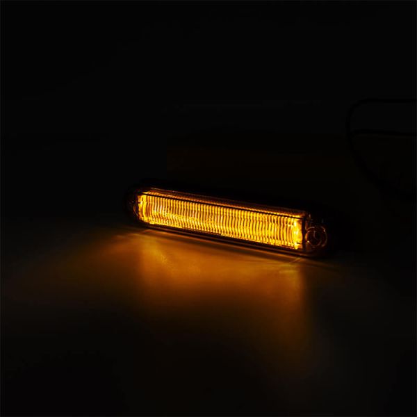 Barra LED Galibo Slim Graphite tulipa ahumada transparente Ambar Blanco Rojo A R1 SM1 R10