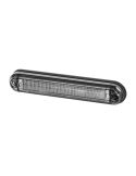 Barra LED Galibo Slim Graphite tulipa ahumada transparente Ambar Blanco Rojo A R1 SM1 R10