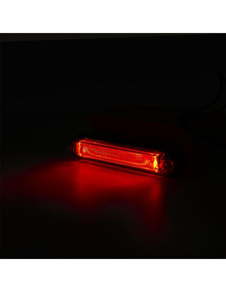Barre LED Galibo Slim Graphite tulipe fumé transparent Ambre Blanc Rouge A R1 SM1 R10