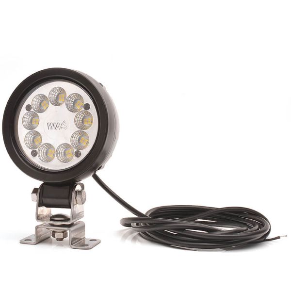 Projecteur de travail LED rond W163 2000 | 2000 lm | IP66/IP68 | 12–32 V | Homologué E20 R10 ADR