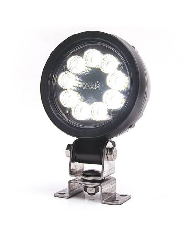 W163 2000 Luz de trabalho LED redonda | 2000 lm | IP66/IP68 | 12–32 V | E20 R10 ADR aprovado